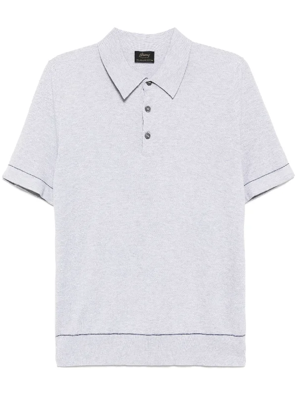Elegant Design Short-Sleeved Polo Shirt