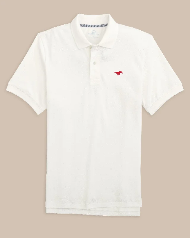 Nightclub Style SMU Mustangs Skipjack Polo
