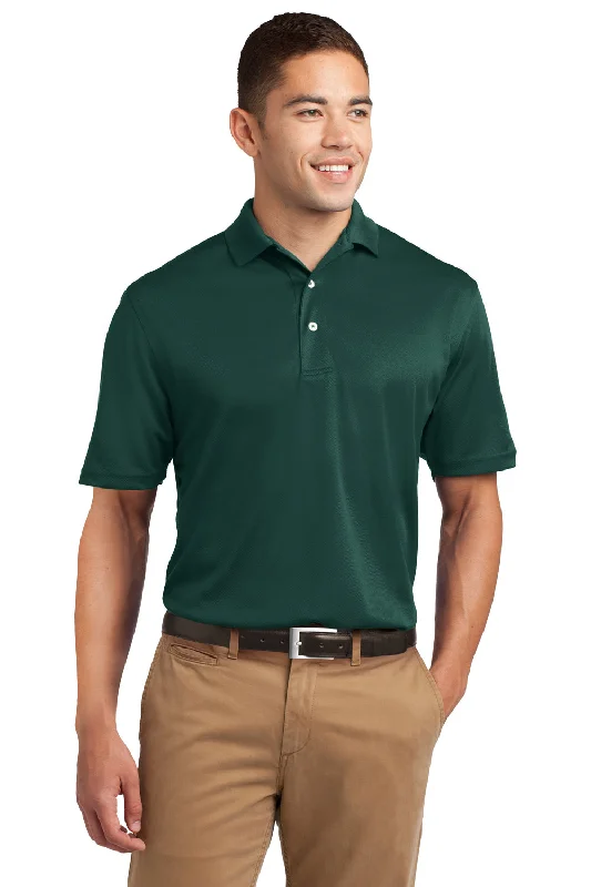 Relaxed Clothing Sport-Tek Mens Dri-Mesh Moisture Wicking Short Sleeve Polo Shirt - Dark Green - Closeout Relaxed Clothing Sport-Tek Mens Dri-Mesh Moisture Wicking Short Sleeve Polo Shirt - Dark Green - Closeout