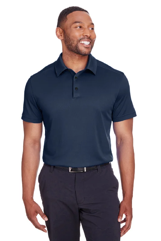 Cozy Chic Spyder Mens Freestyle Short Sleeve Polo Shirt - Frontier Blue