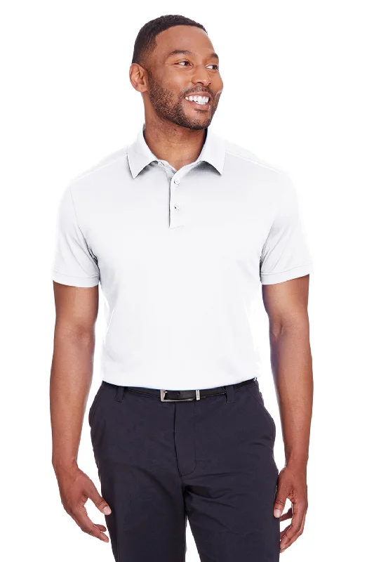 European Plan Spyder Mens Freestyle Short Sleeve Polo Shirt - White