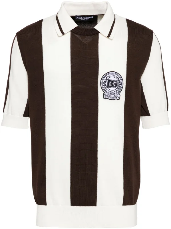 Simple And Comfortable Striped Polo Shirt