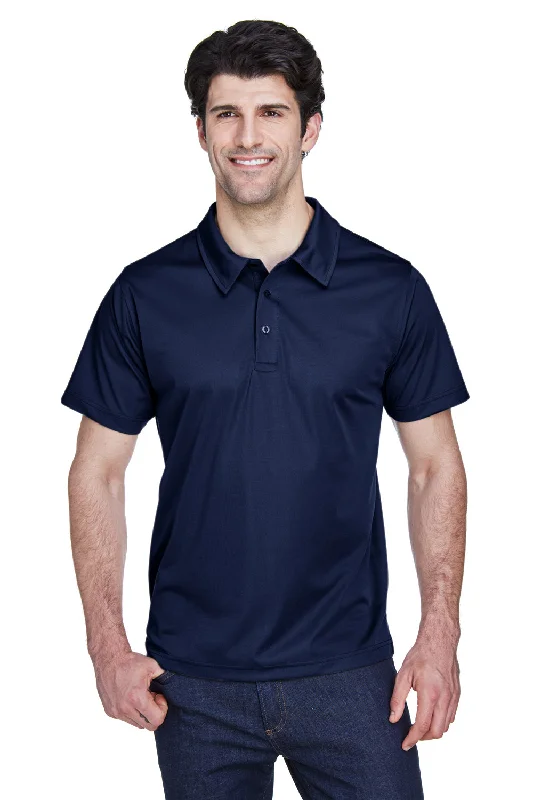 Cozy Fit Wear Team 365 Mens Command Performance Moisture Wicking Short Sleeve Polo Shirt - Dark Navy Blue Cozy Fit Wear Team 365 Mens Command Performance Moisture Wicking Short Sleeve Polo Shirt - Dark Navy Blue