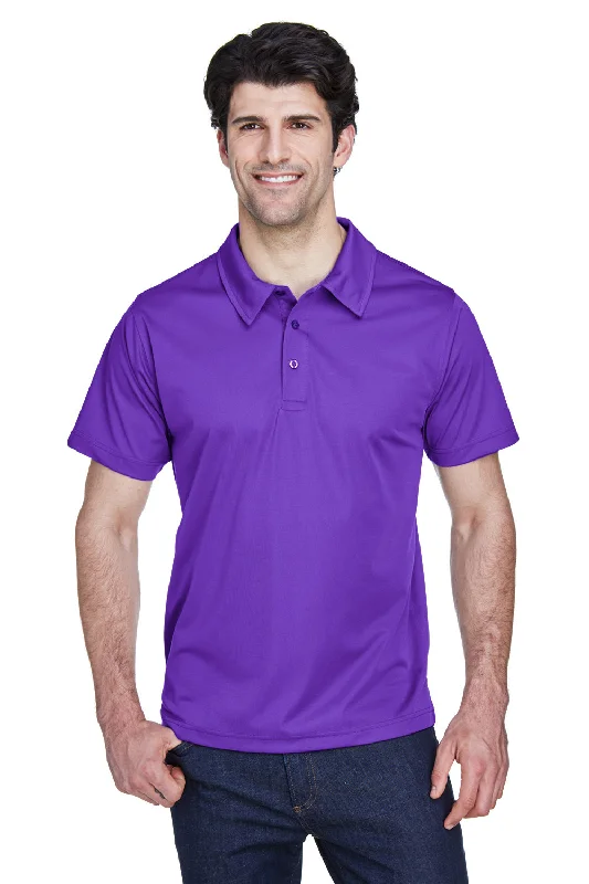 Chic Outfits Team 365 Mens Command Performance Moisture Wicking Short Sleeve Polo Shirt - Purple Chic Outfits Team 365 Mens Command Performance Moisture Wicking Short Sleeve Polo Shirt - Purple