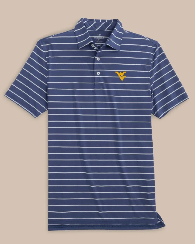 End Of The Year West Virginia brrr°®-eeze Desmond Stripe Polo